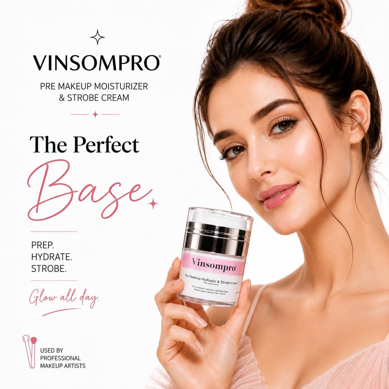 Vinsompro Pre-Makeup Prep cream - Image 2